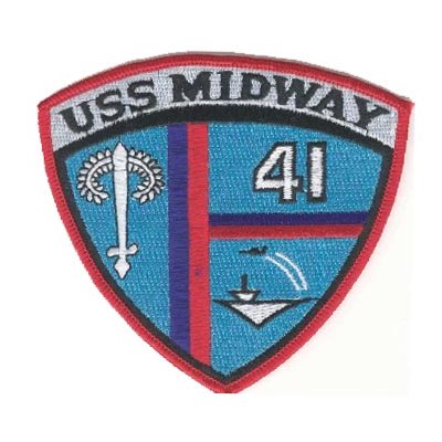 USS MIDWAY (CV-41) 4 1 / 2"