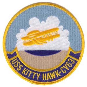 PAT-USS KITTY HAWK (CV-63) 4 1 / 2"