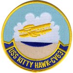 PAT-USS KITTY HAWK (CV-63) 4 1 / 2"