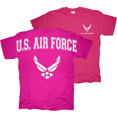 US AIR FORCE W / LOGO LC & FB-AZLA-TEE-SM (DX16)