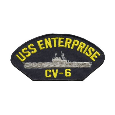 W / USS ENTERPRISE(CV-6)@