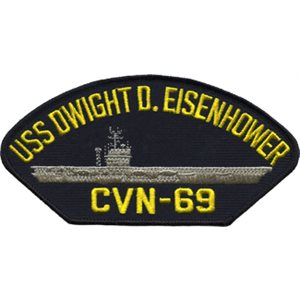 W / USS DWIGHT D EISNHWR CVN-69 @