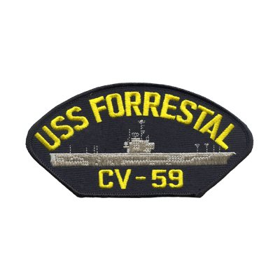 W / USS FORRESTAL (CV-59) @