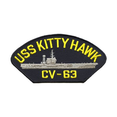 W / USS KITTY HAWK(CV-63) (LX)@