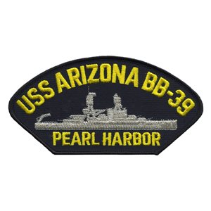 W / USS ARIZONA(BB-39)PEARLHARB [LX] @