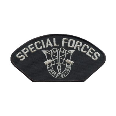 W / SPECIAL FORCES W / LOGO(BLK) @