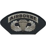 W / AIRBORNE W / JUMP WINGS(BLK) @