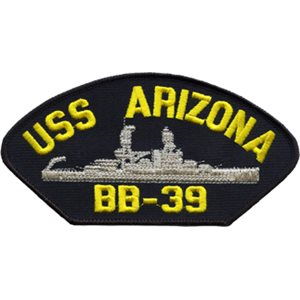 W / USS ARIZONA BB-39 @