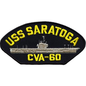 W / USS SARATOGA CVA-60 @