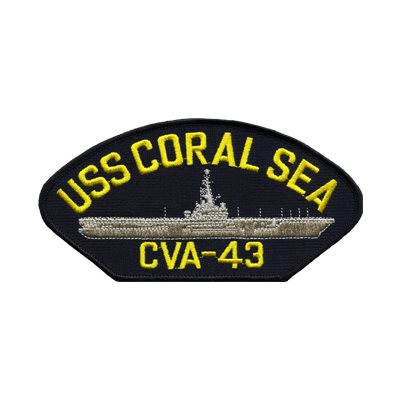 W / USS CORAL SEA CVA-43 @