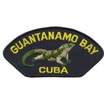 W / GUANTANAMO BAY CUBA W / IGUAN