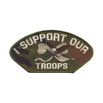 W / I SUPPORT OUR TROOPS(GCAMO)